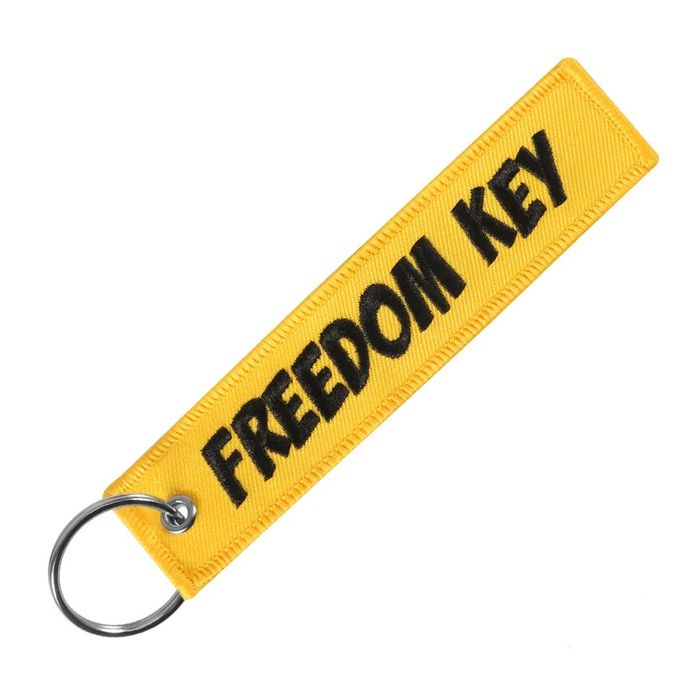Breloc Freedom Key (galben)